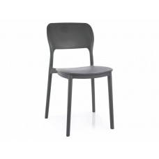 Plastmasa virtuves krēsls TIMO pelēks